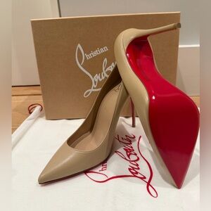 Christian Louboutin Kate 100 - Nude heels - EU 37 - 100MM